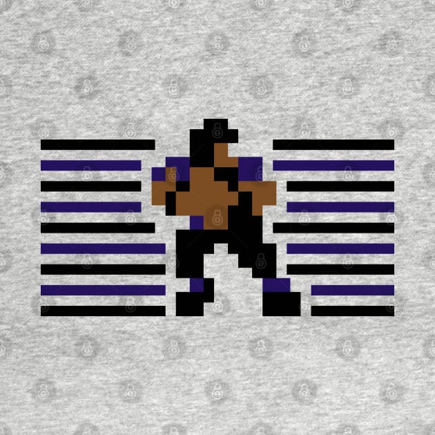 Tecmo QB Stripes - Baltimore by The Pixel League